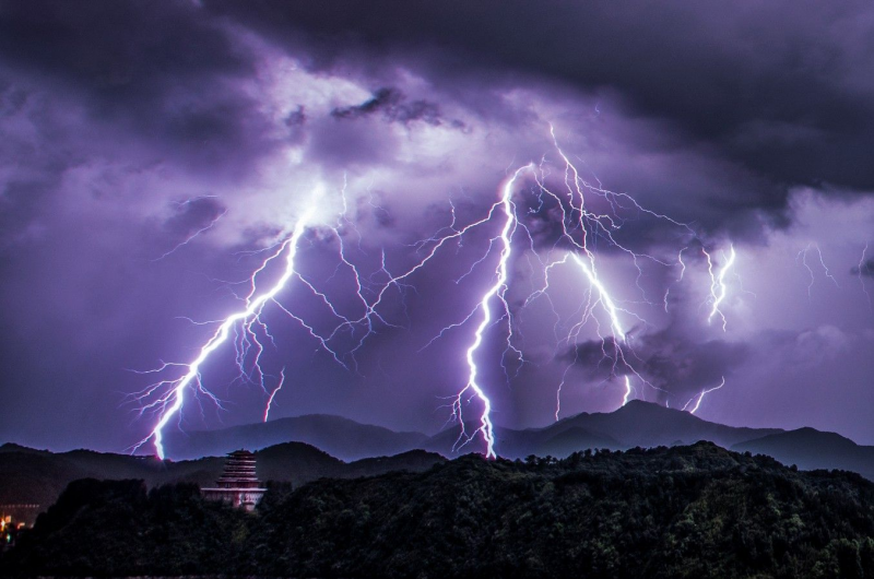 小心被刮跑！江西雷雨暴雨持续在线，南昌等地暴雨伴随强对流天气