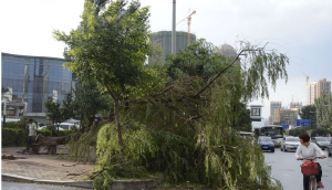 强对流天气蓝色预警：天津山西等9省份地区将有8级以上雷暴大风