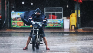 广西今晚至明天玉林等6市雨水明显局地有暴雨，桂北有36℃高温天气