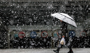 周末长江以北降温降雨明显，中东部雨雪明显华北北部或现降雪